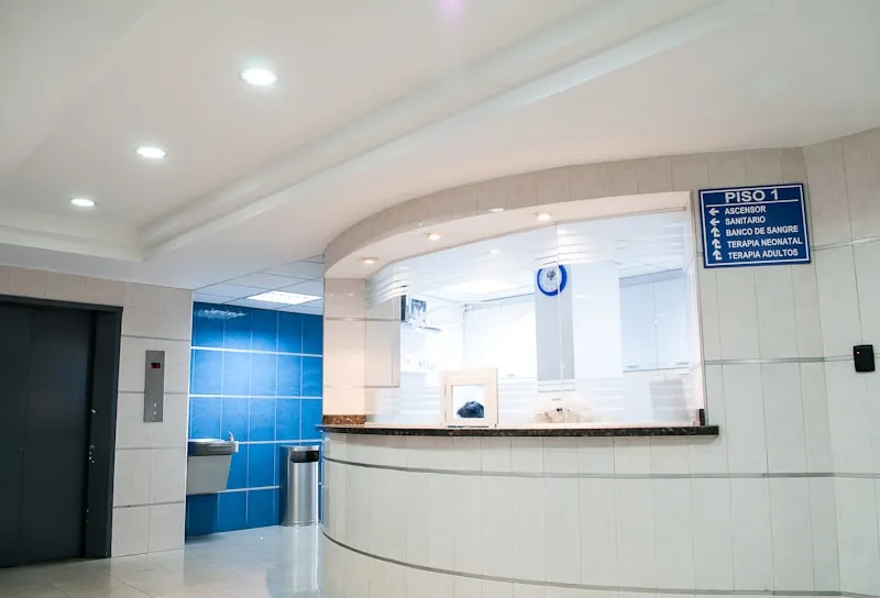Khu vực tiếp đón Trung tâm Y khoa Kỳ Hòa